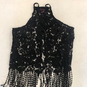 It’s‎ Pink Lacy spaghetti strap Tank